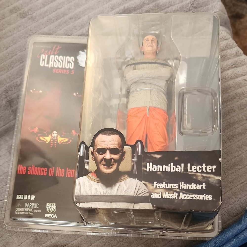 Hannibal Lecter Action Figure - Orange and Gray